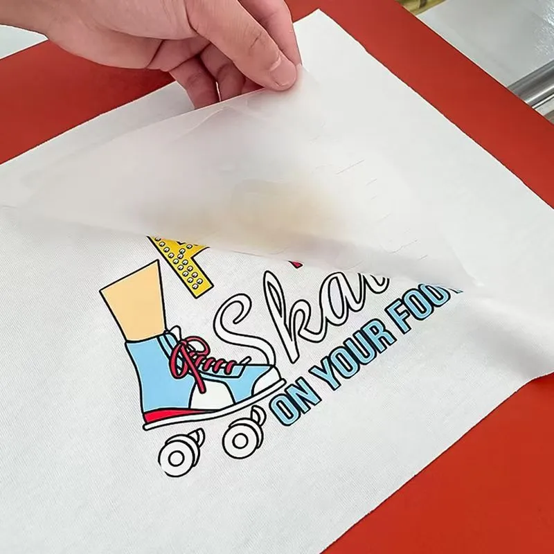 INSTANT PEEL SINGLE MATTE DTF OF FILM